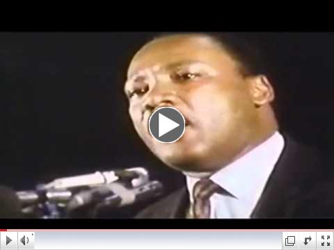 Conclusion of Famous Mountaintop Speech MLK's last speech