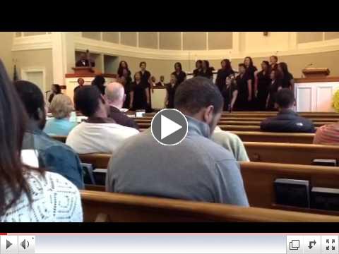 WSSU Choir Performsat at Mt. Tabor United Methodist Church
