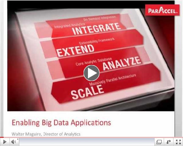 Hot Technologies of 2012: Analytic Platforms
