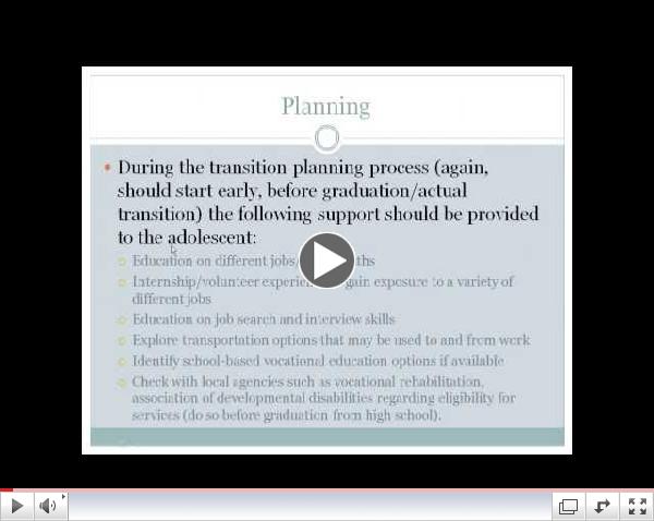 Transitions for Adolescents and Young Adults with ASD, Part 4: Higher Education and Jobs