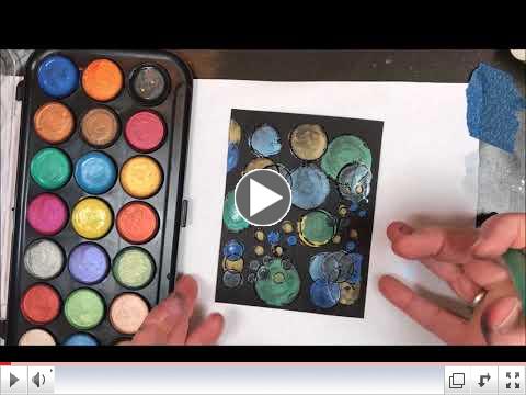 Pearlescent Watercolors, Part Two