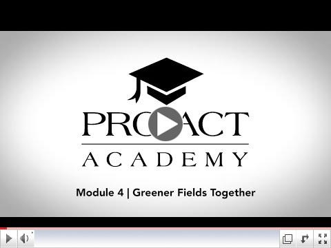 PRO*ACT Academy:  Greener Fields Together