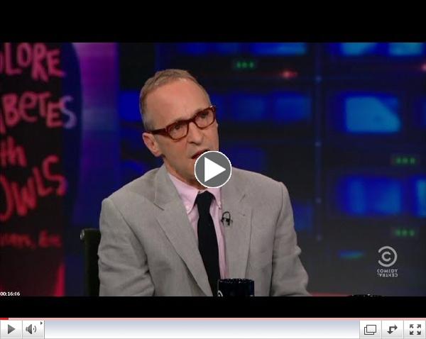 David Sedaris on The Daily Show with Jon Stewart (2013) (Full Interview HD)