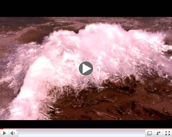 Medicine Lake Ice Fall