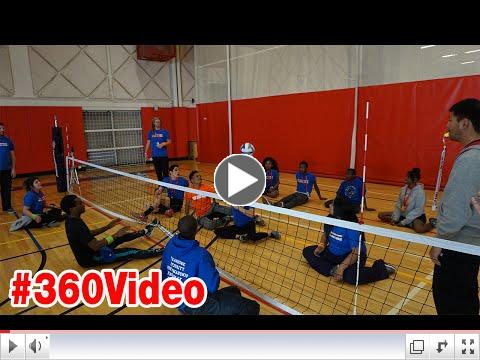 #360video from the GSD Playmakers 2016 - Sitdown Volleyball