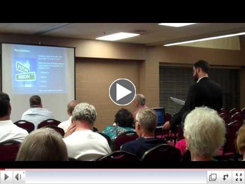 A 2020 Vision presented by social work masters' candidate and DPDC Intern, Joshua Boyce.