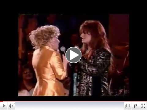 Bette Midler The Rose BEST DUET With Ms. Judd