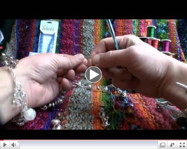 Crochet Jewelry Wire Chunky Bracelet