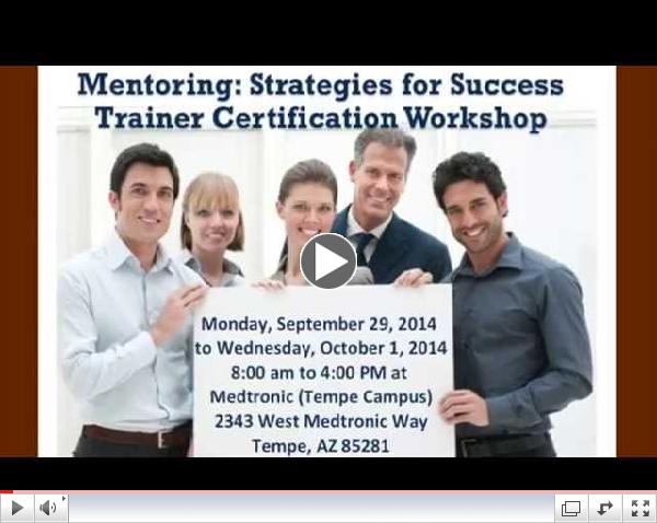 Mentoring: Strategies for Success