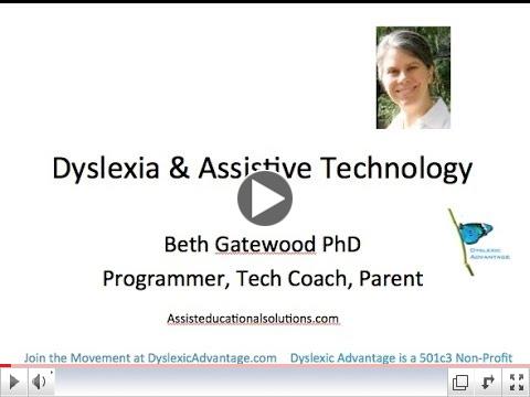 Dyslexia and Assistive Technology: How I Use Text-to-Speech-Dr Beth Gatewood