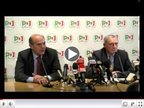 Bersani: Berlusconi in Tv? Devolvo il mio spazio televisivo a servizi su Siria e crisi Paese