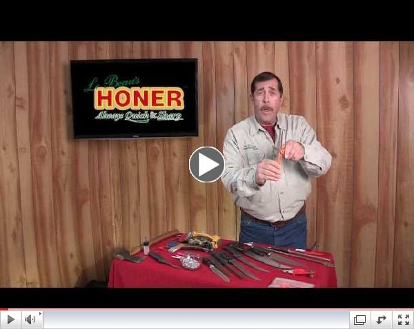 Honer Knife Sharpener Instructional Video