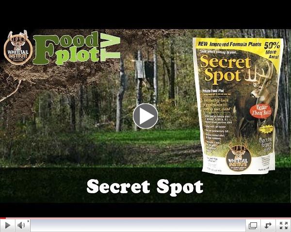 Whitetail Institute Secret Spot Food Plot