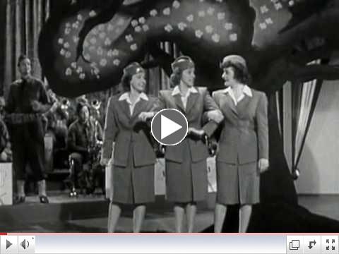 The Andrews Sisters - Don't Sit Under the Apple Tree (from the 1942 movie Private Buckaroo)