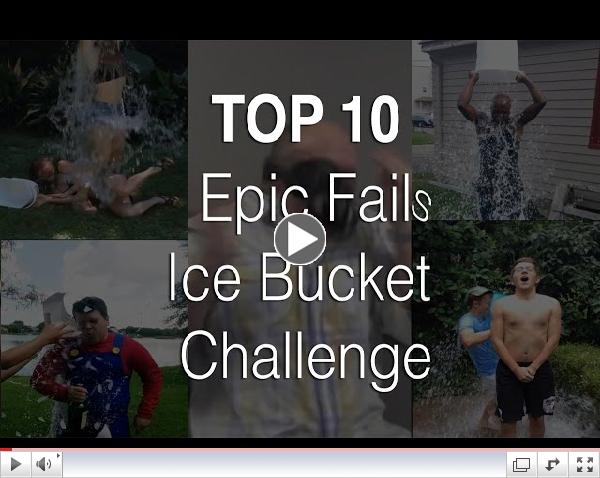 ALS ICE BUCKET CHALLENGE  TOP 10 EPIC FAILS COMPILATION