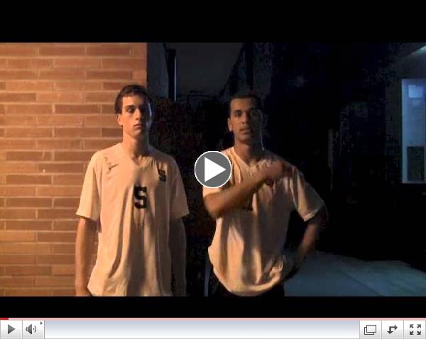 Conner McCuen and Neil Pau'u after Bosco match