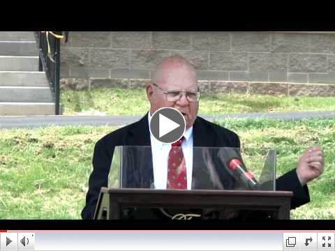 Hank Norton's Address During the Building's Dedication