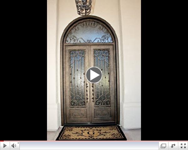An iron door from start to finish! Go Pro cam of the process!