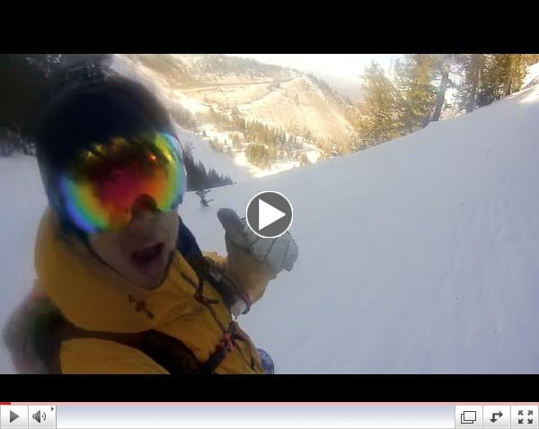 Splitboarding in Utah