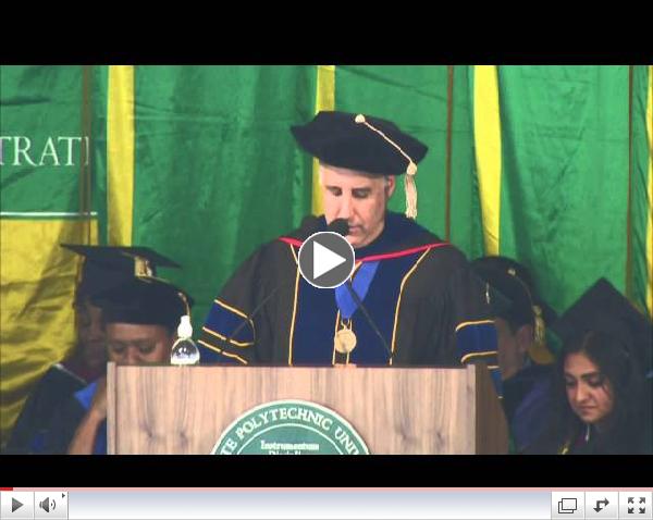 Dean's Speech -- College of Business Administration Commencement 2014