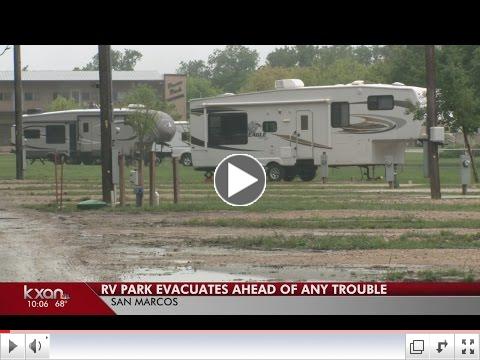 RV Park in San Marcos evacuates ahead of possible floods 