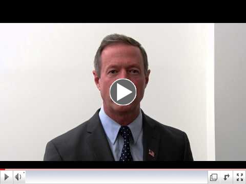 Martin O'Malley NEA-RA video