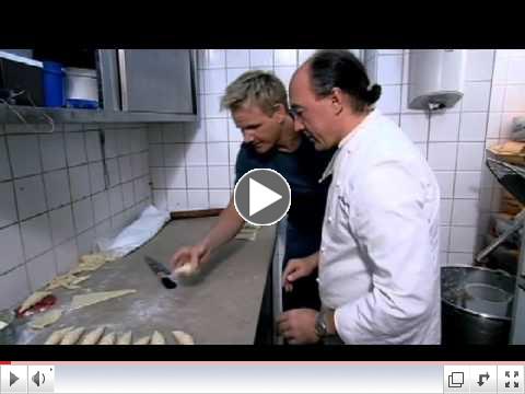 Gordon Ramsey learns to make croissants