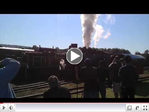 East Broad Top Railroad Fall Spectacular Whistle Salute