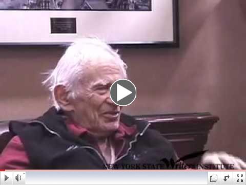 Norman Mailer at the NYS Writers Institute in 2007