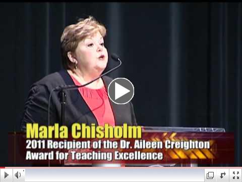 Creighton Award Recipient: Marla Chisholm