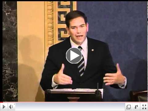 Senator Rubio Talks Budget & Debt On Senate Floor