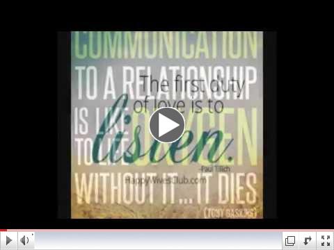 COMMUNICATION - The Oxygen of a Relationship