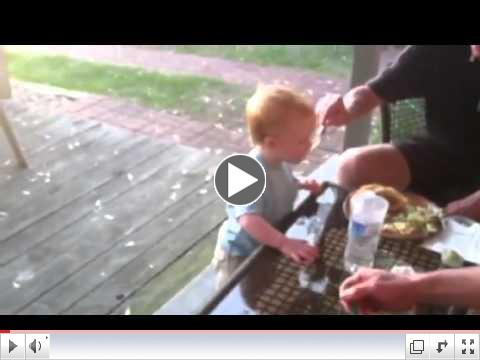 Never to young to train