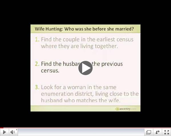Five Minute Find: Wife Hunting