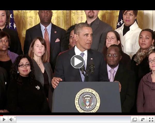 President Obama Speaks on Extending Emergency Unemployment Insurance