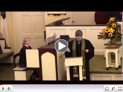 Morning Worship, November 16, 2014 - sermon