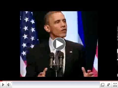 Obama quotes Alinsky in speech to young Israelis