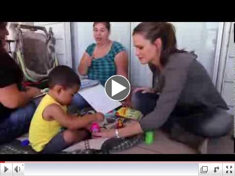 Jennifer Garner visits Save the Children Programs in California