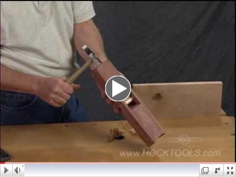 Build a Wooden Hand Plane from a HOCK Plane Kit