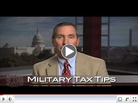 Tax Tips: Military Tax Tips