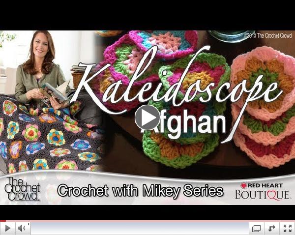 Crochet Kaleidoscope Afghan Tutorial