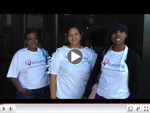 Koinonia Homes Sharaca Gallagher, Team Lead; ArquetteTaylor, Team Lead; Jerri Grant, DSP of Koinonia Homes