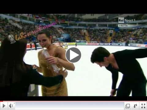 Tessa Virtue and Scott Moir perform their free dance at the 2011 ISU World Figure Skating Championships