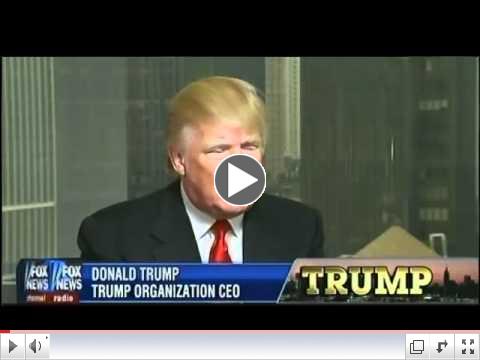 Sean Hannity interviews The Donald,