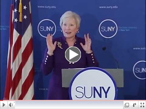 Video link: SUNY's Role in a Stronger New York Economy