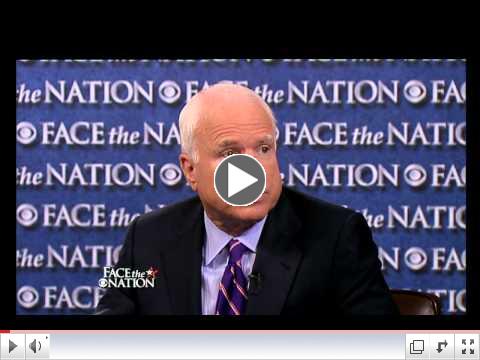 McCain: Most people don't bring heavy weapons to a demonstration
