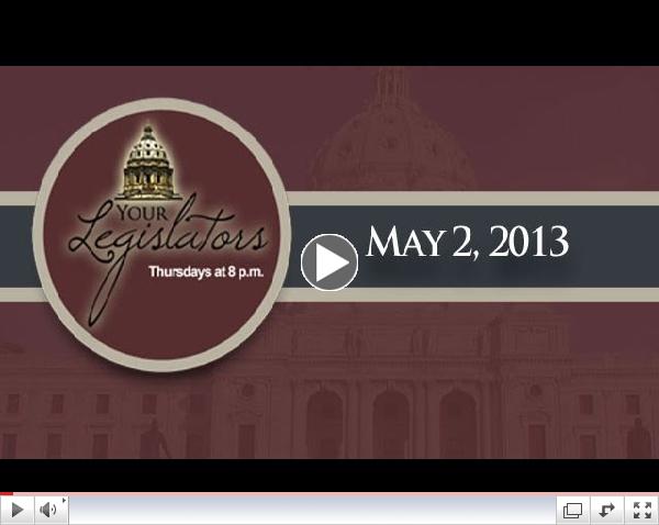 Your Legislators: May 2, 2013