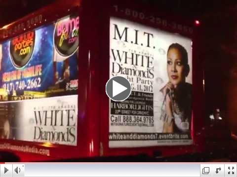 Pt.2  HITTING THE STREETS !! M.I.T in NYC 7th ANNUAL WHITE-N-DIAMONDS AUG 11th