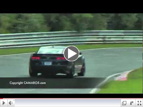 2012 Camaro ZL1 Testing On Nurburgring Track