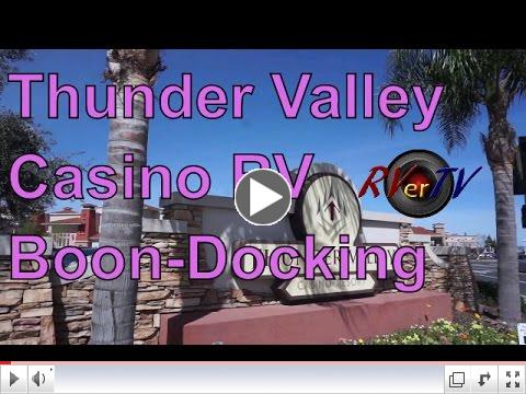 Thunder Valley Casino RV boondocking